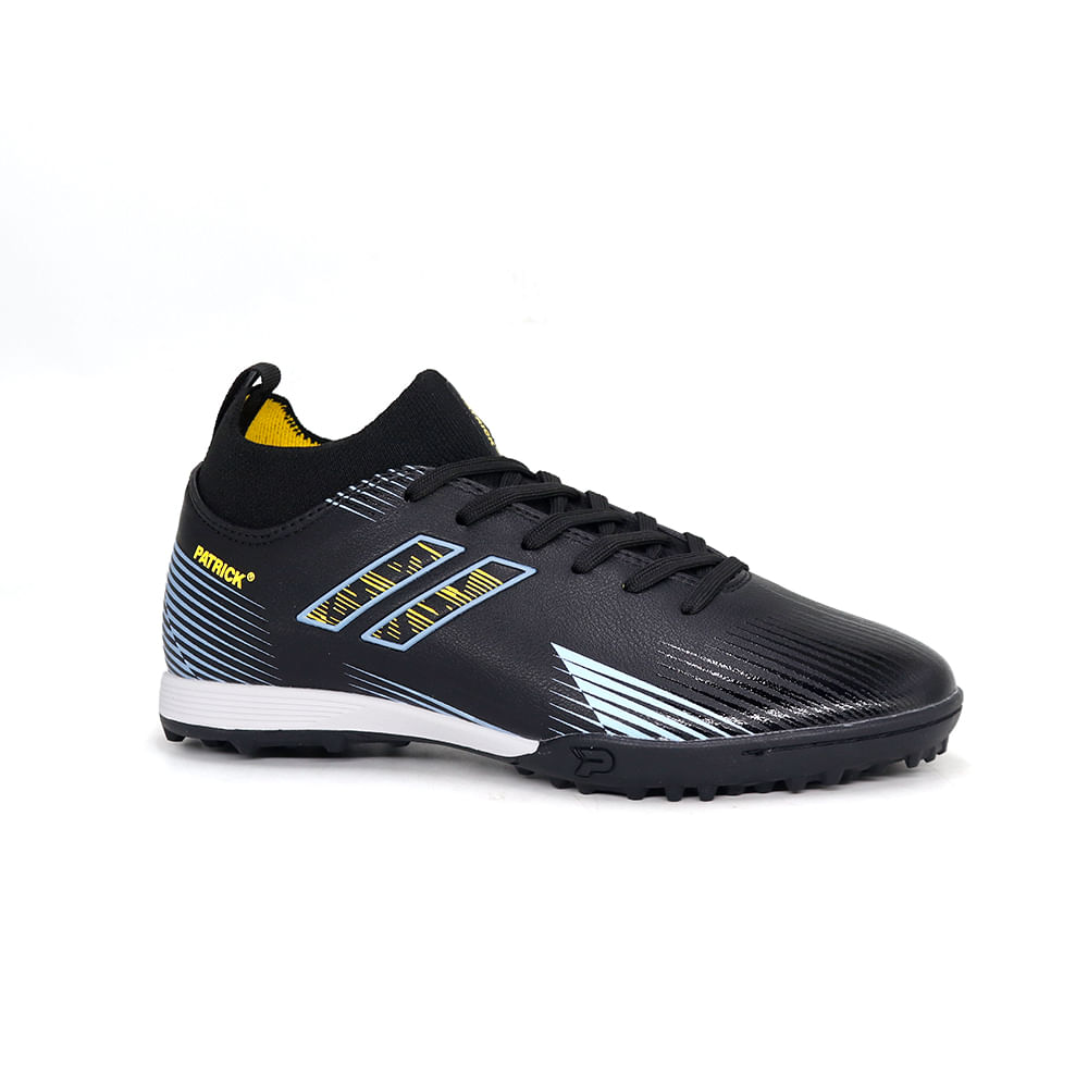 Zapatillas De Fútbol Juvenil PATRICK LAMINE/J26Q1 BLACK/YELLOW 36.5 Zapatillas De Fútbol Juvenil PATRICK LAMINE/J26Q1 BLACK/YELLOW 36.5