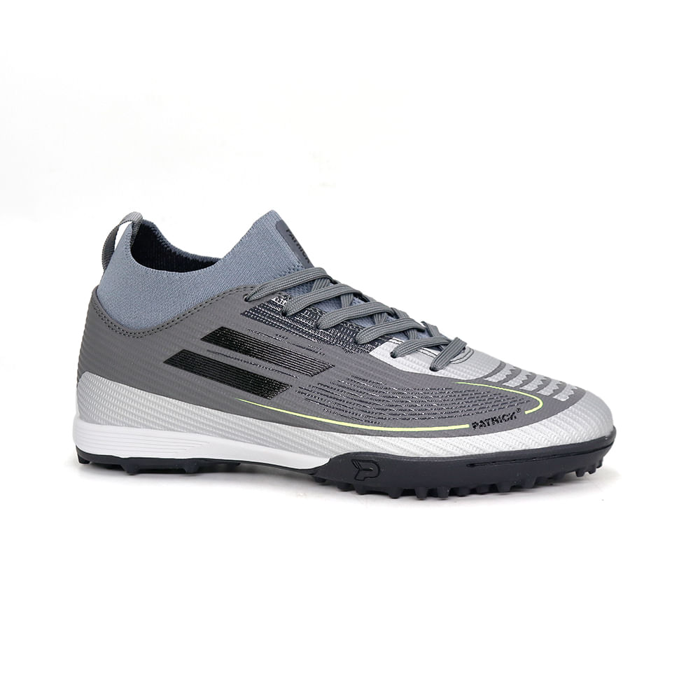 Zapatillas De Fútbol Juvenil PATRICK GAVI/J26Q1 DK GREY/SILVER
