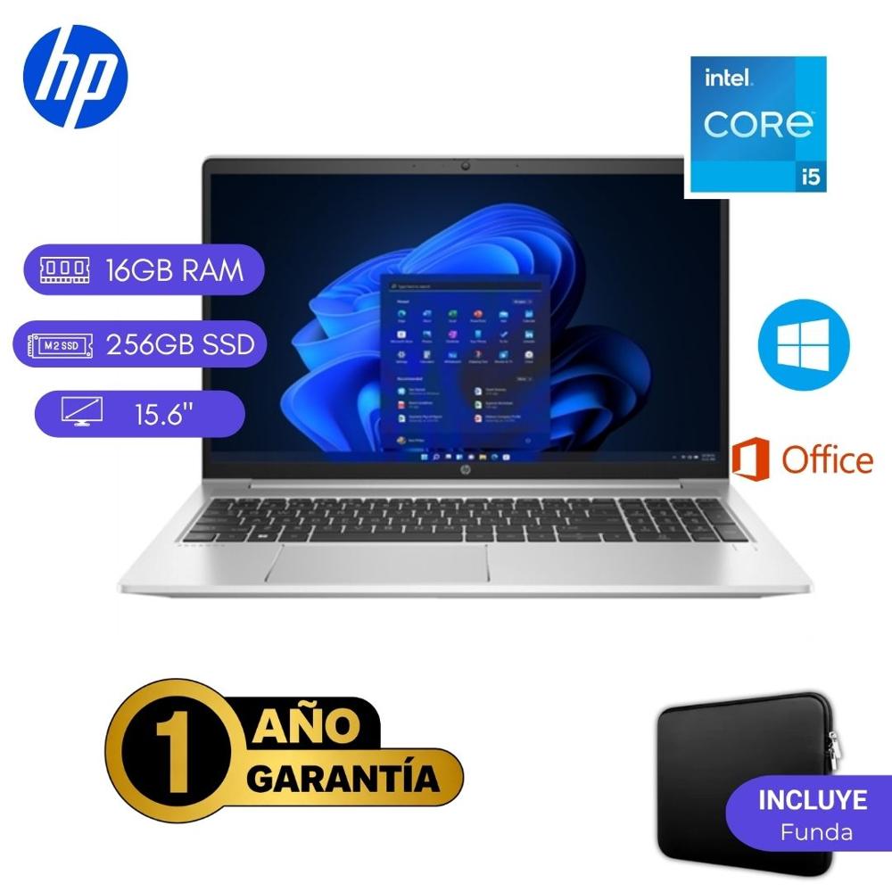 HP PROBOOK 450 G9 seminueva - CI5 12VA - 16GB DDR4 - 256GB SSD - 15.6 pulgadas