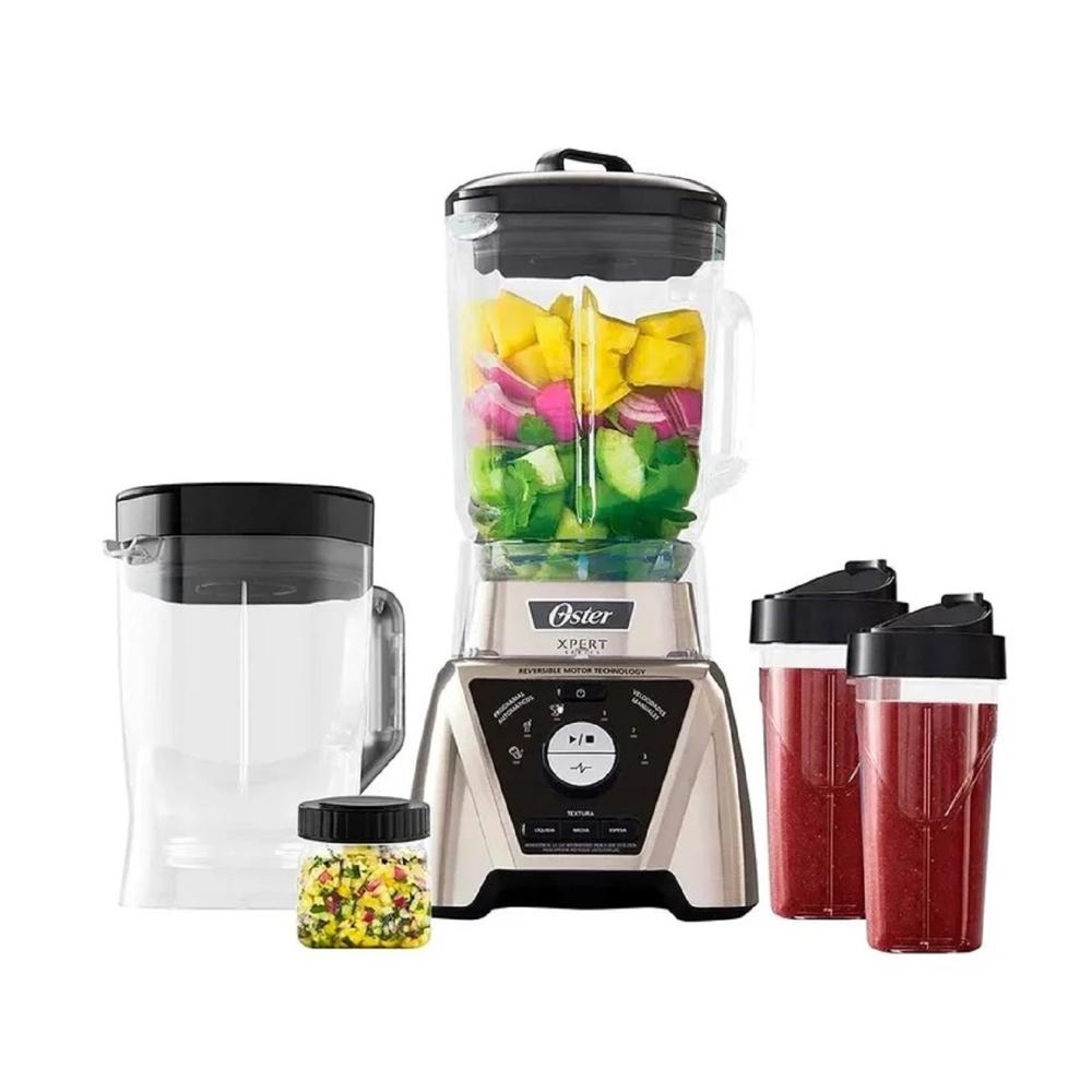 Licuadora Oster BLST3B-CAG-053 Xpert Series con Accesorios Niquelada