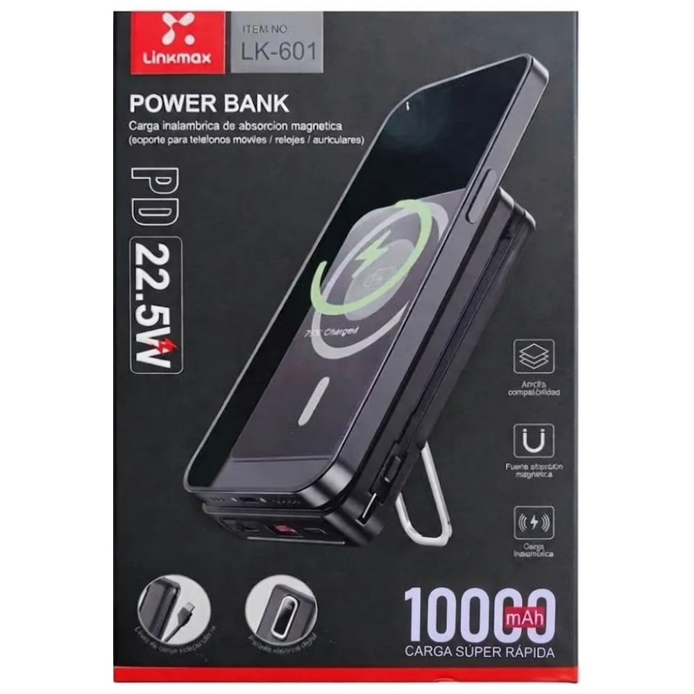 Cargador Inalámbrico Magnético De Absorción Rápida