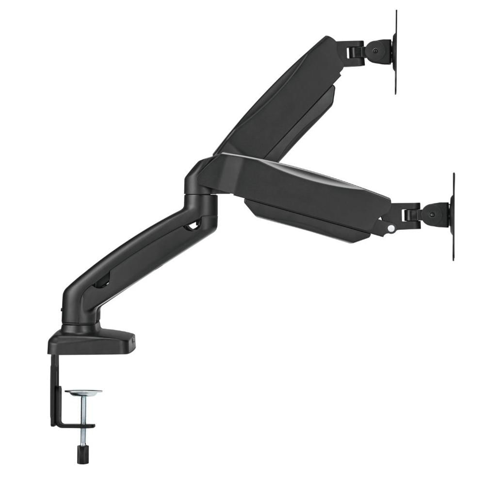 RACK SOPORTE DE ESCRITORIO ERGONOMICO PARA 2 MONITORES 17 A 32 PULGADAS - KE32-C024E - KOREANO