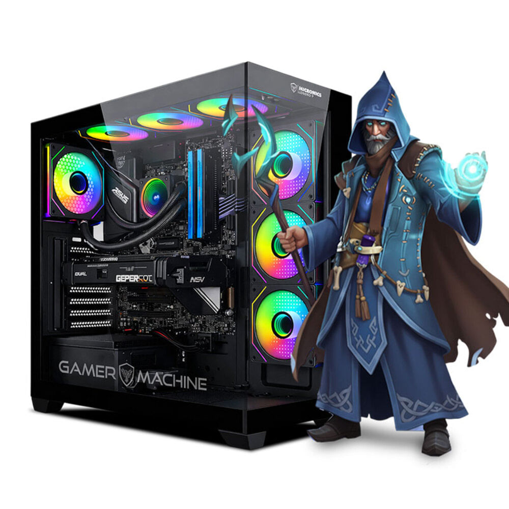 CPU GAMER RYZEN 9 7900X 32GB DDR5 1TB RTX5070 12GB RGB MI PC LISTA COMPUTADORA