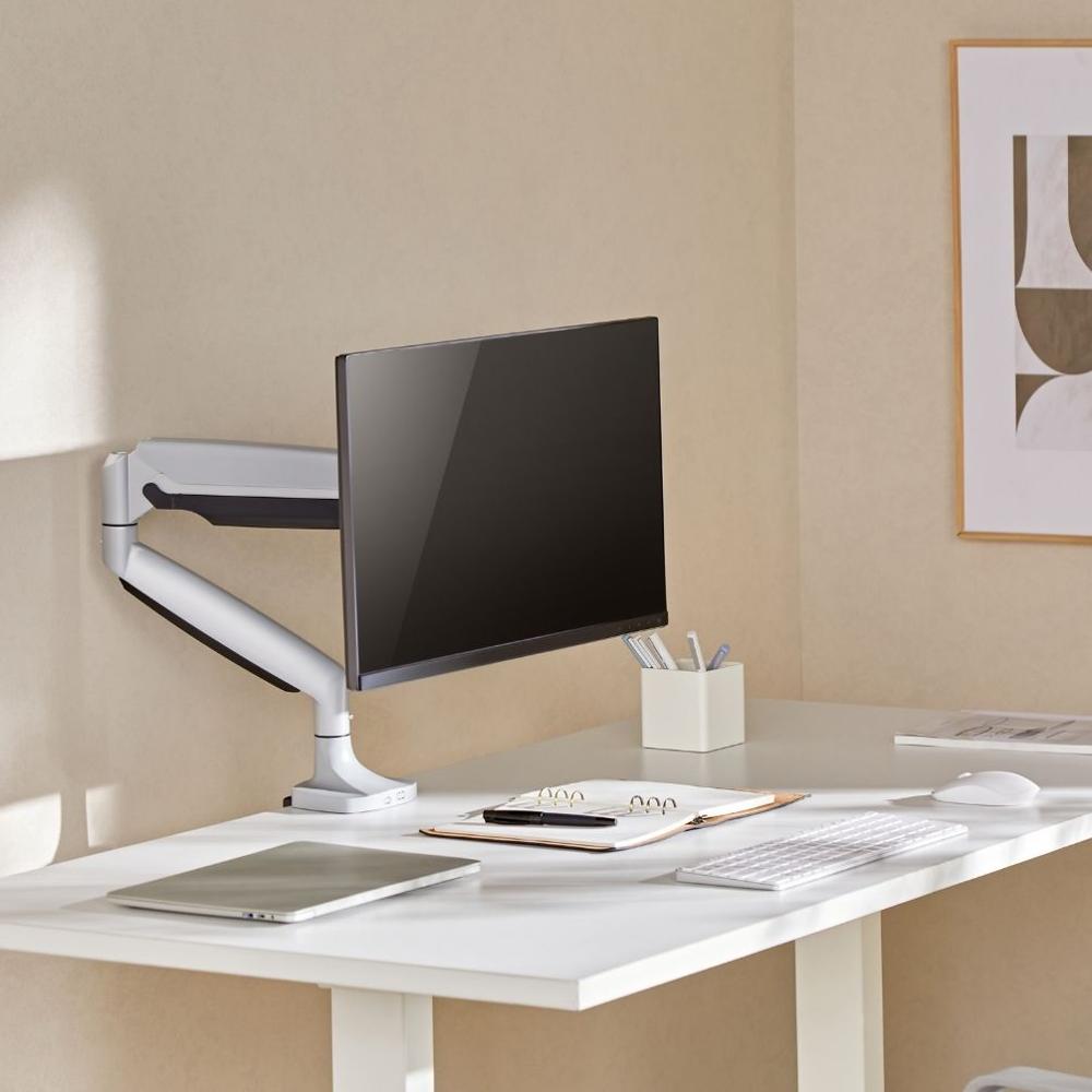 RACK SOPORTE DE ESCRITORIO ERGONÓMICO DE ALTA CAPACIDAD PARA DE 17 A 45 PULGADAS  KE82-12P KOREANO