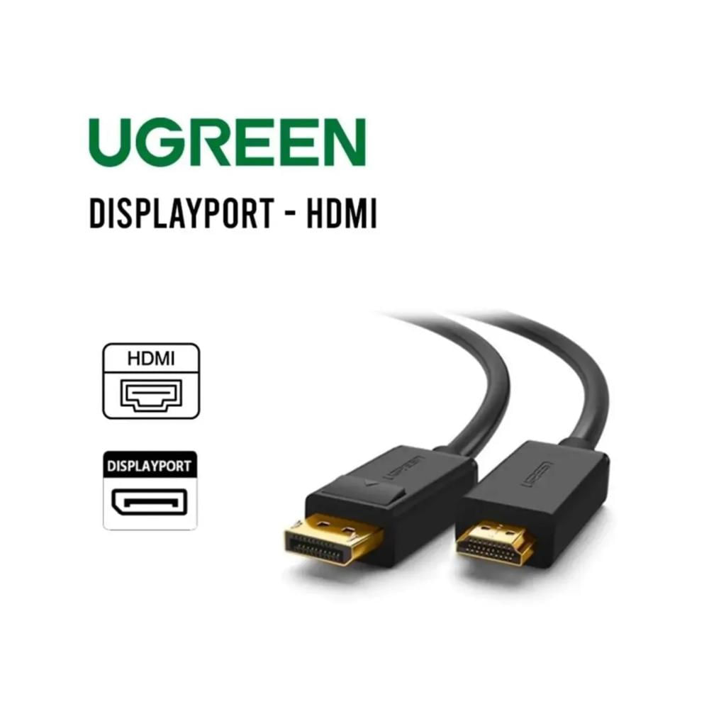 Cable Displayport a HDMI Ugreen 3 metros DP101