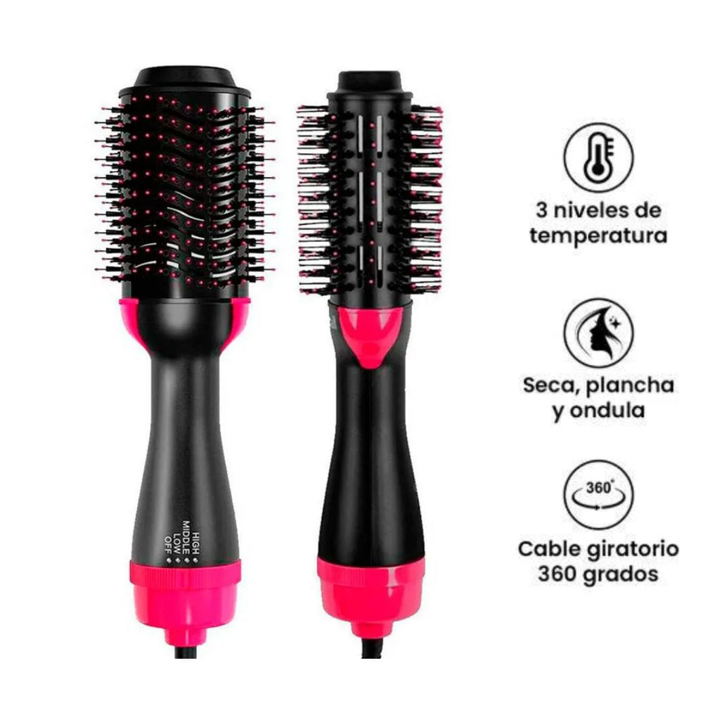 Cepillo Secador de Cabello 3 en 1