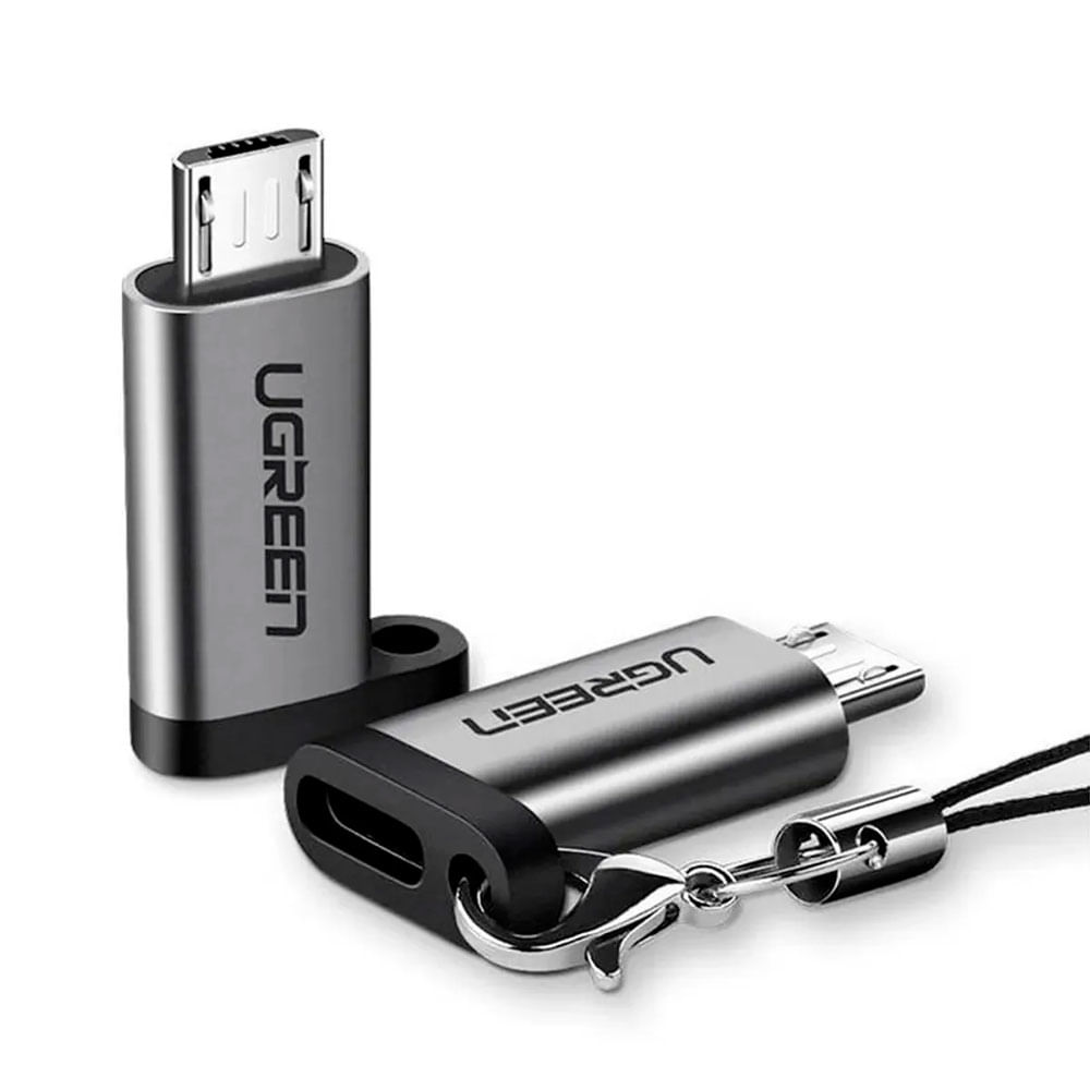 Adaptador Ugreen Micro Usb Macho A Usb Tipo C Hembra Otg