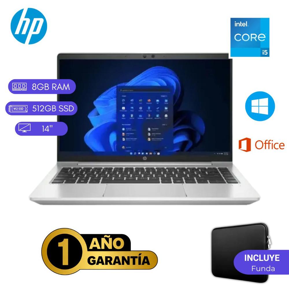 HP PROBOOK 440 G8 seminueva - CI5 11VA -8GB DDR4 - 512GB M.2 -14'