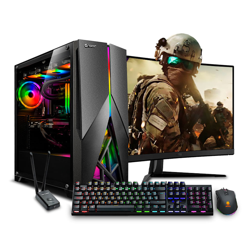 COMPUTADORA PC GAMER CORE i9 12900KF 32GB 1TB 27 RTX5070 12GB MI PC LISTA MIPCLISTA