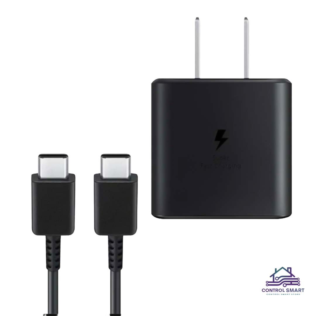 Cargador Samsung 45w Super Fast Charging USB-C Galaxy S23 S22 S21Not20