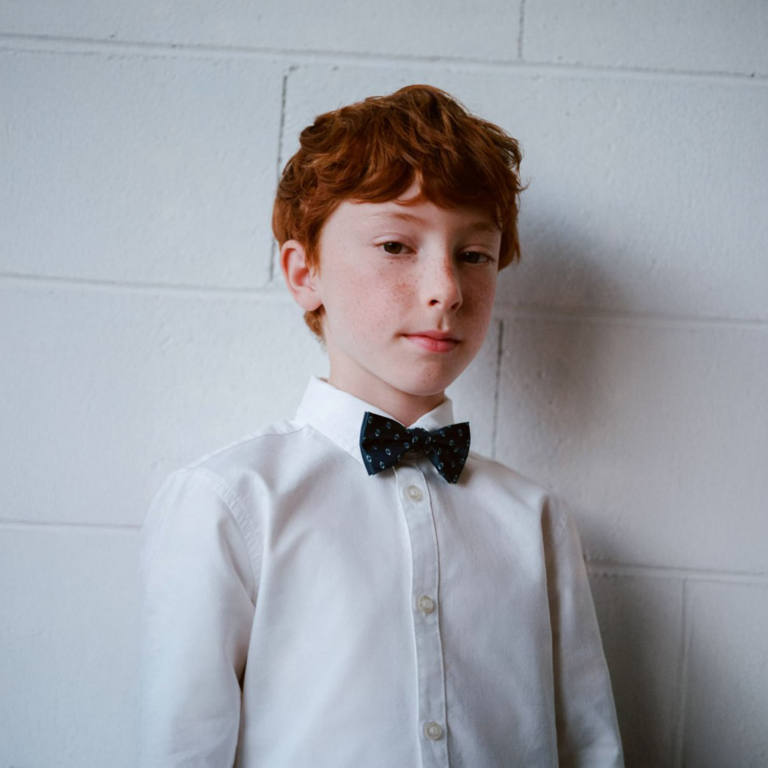 Camisa Niño Sfera Oxford Lisa Blanco