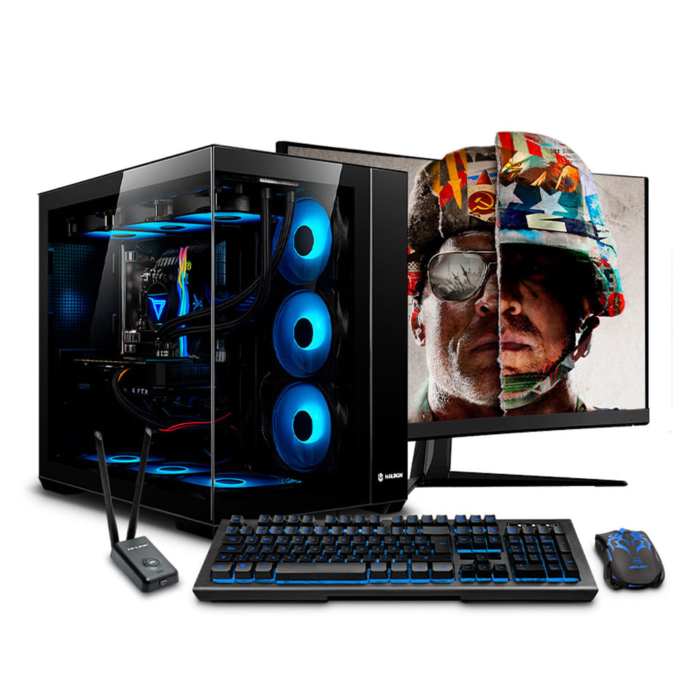 COMPUTADORA PC GAMER TANK RYZEN 9 9950X3D 32GBDDR5 1TB 27 RTX5080 16GB MI PC LISTA MIPCLISTA