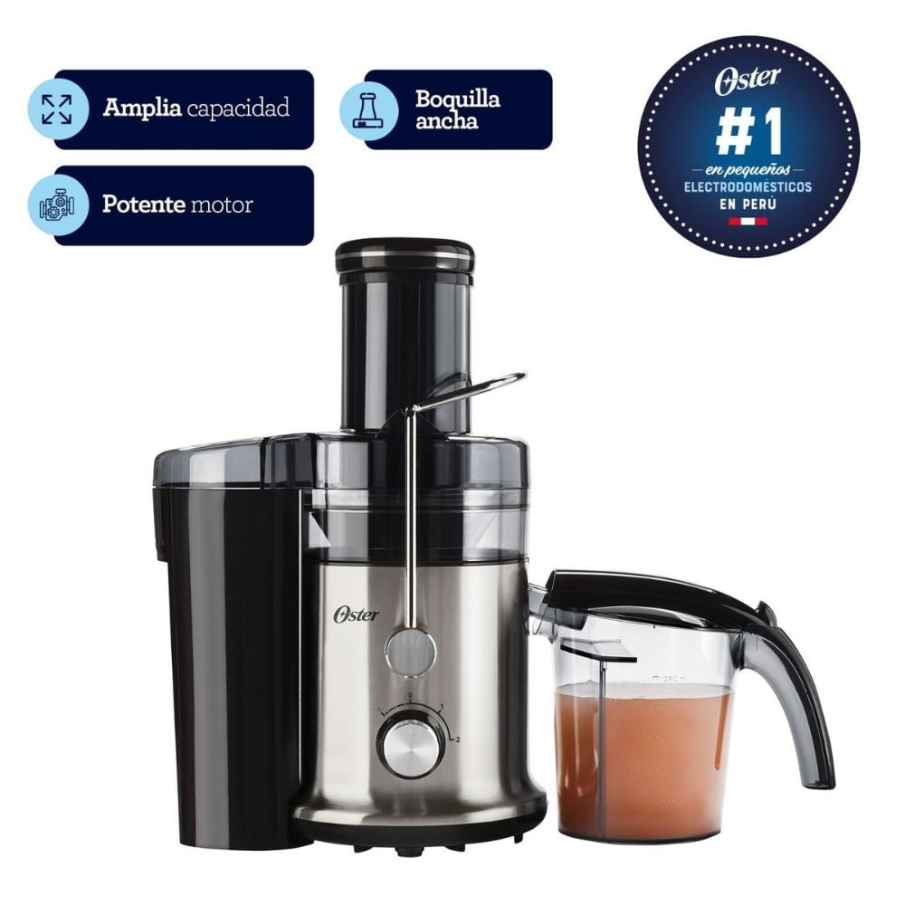 Extractor de jugos Oster 1.25 lt FPSTJE320S silver