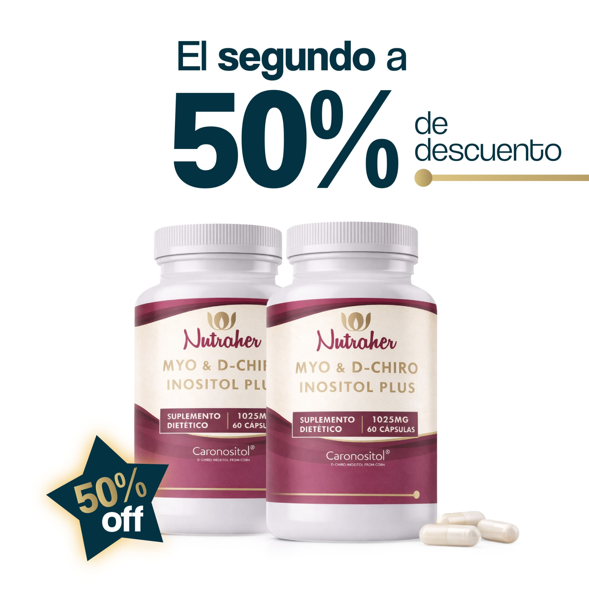 PACK x2 MYO DCHIRO INOSITOL PLUS