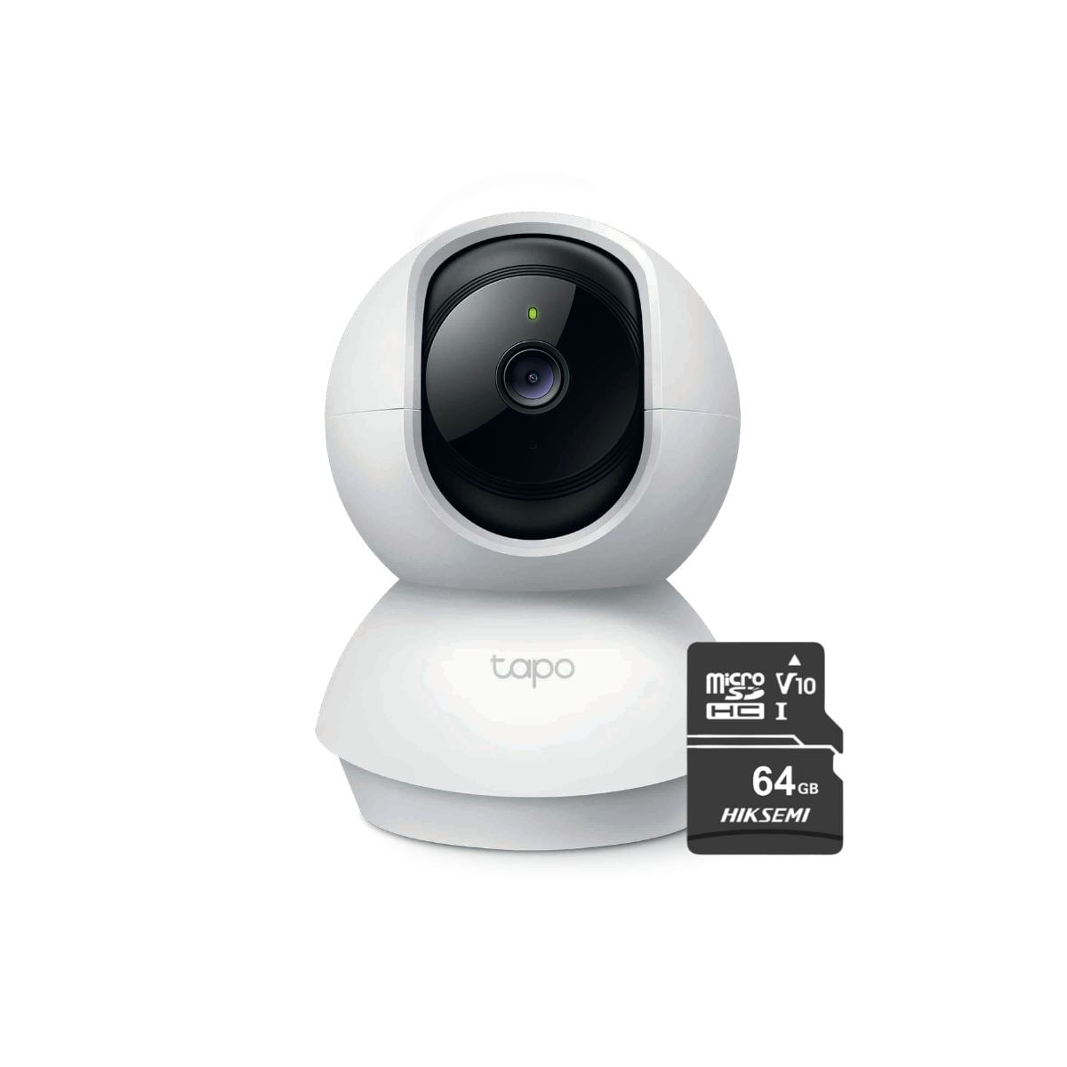 Cámara de Seguridad Wi-Fi 360 Tapo C200 - Tplink MicroSD 64GB