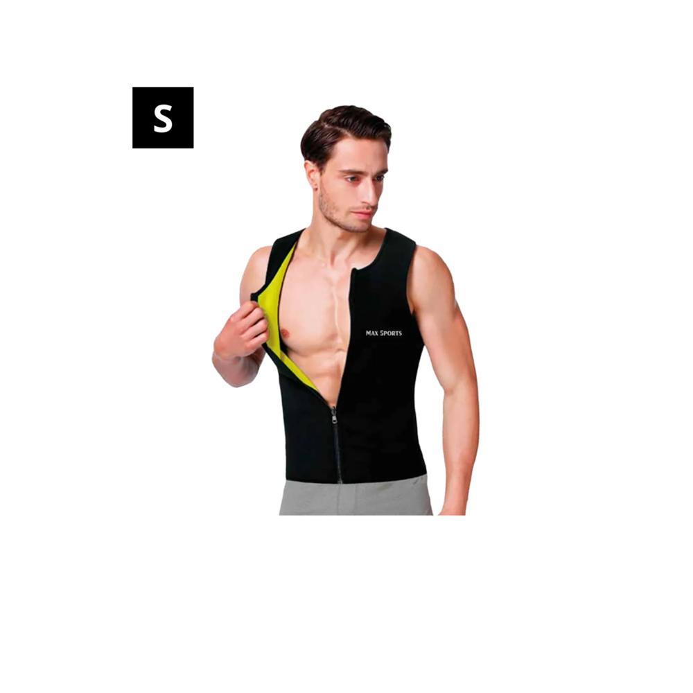 Faja Chaleco Cierre Negro S