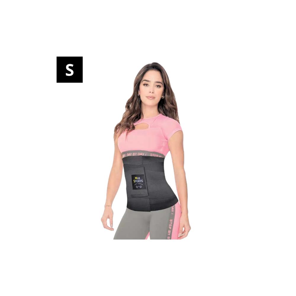 Faja Reloj de Arena Negro S