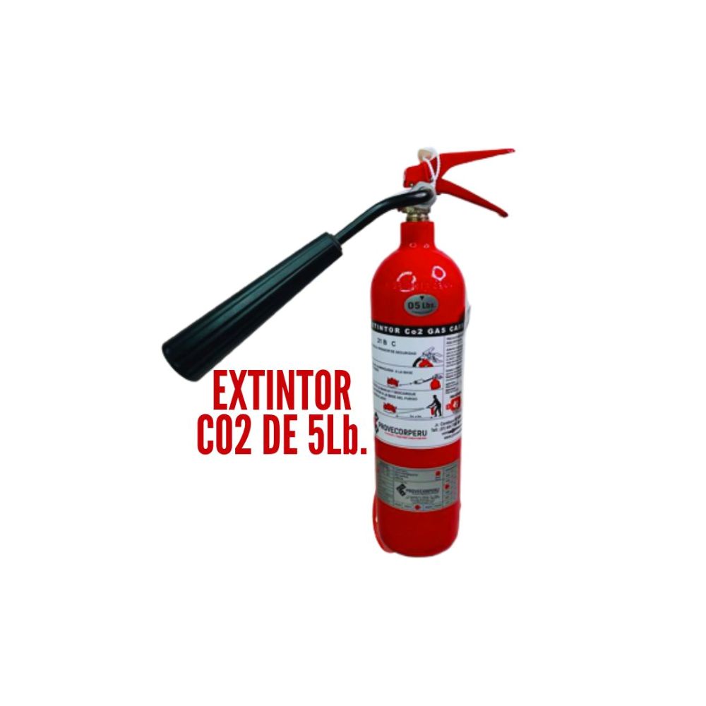 Extintor CO2- 2Kilos