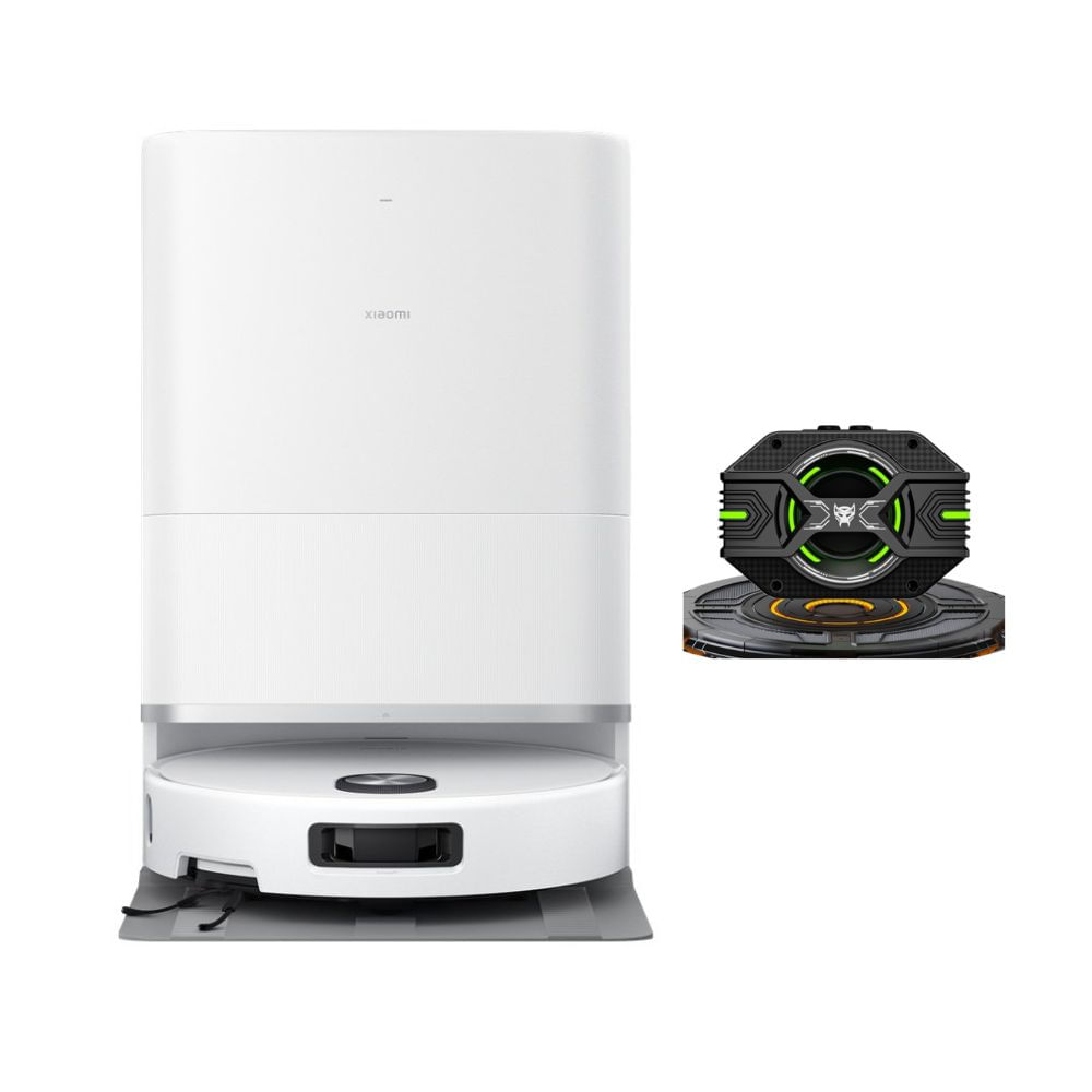 Aspiradora Xiaomi Robot Vacuum 5 - Robot 2 en 1 con IA con Succión 20000 Pa