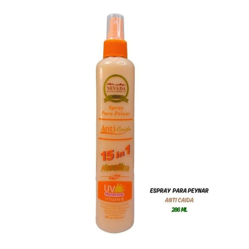 Spray Para Peinar con Keratina  y Protección UV