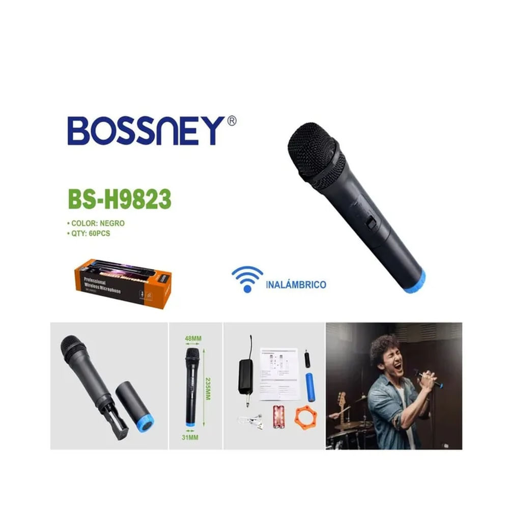 Micrófono Inalámbrico Profesional Universal