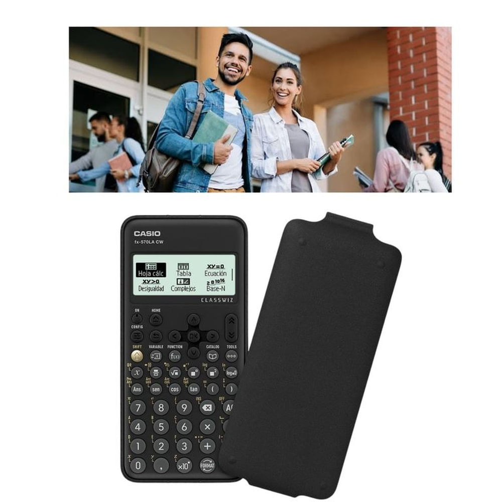 FX570 LA CW Casio Calculadora Científica Negro