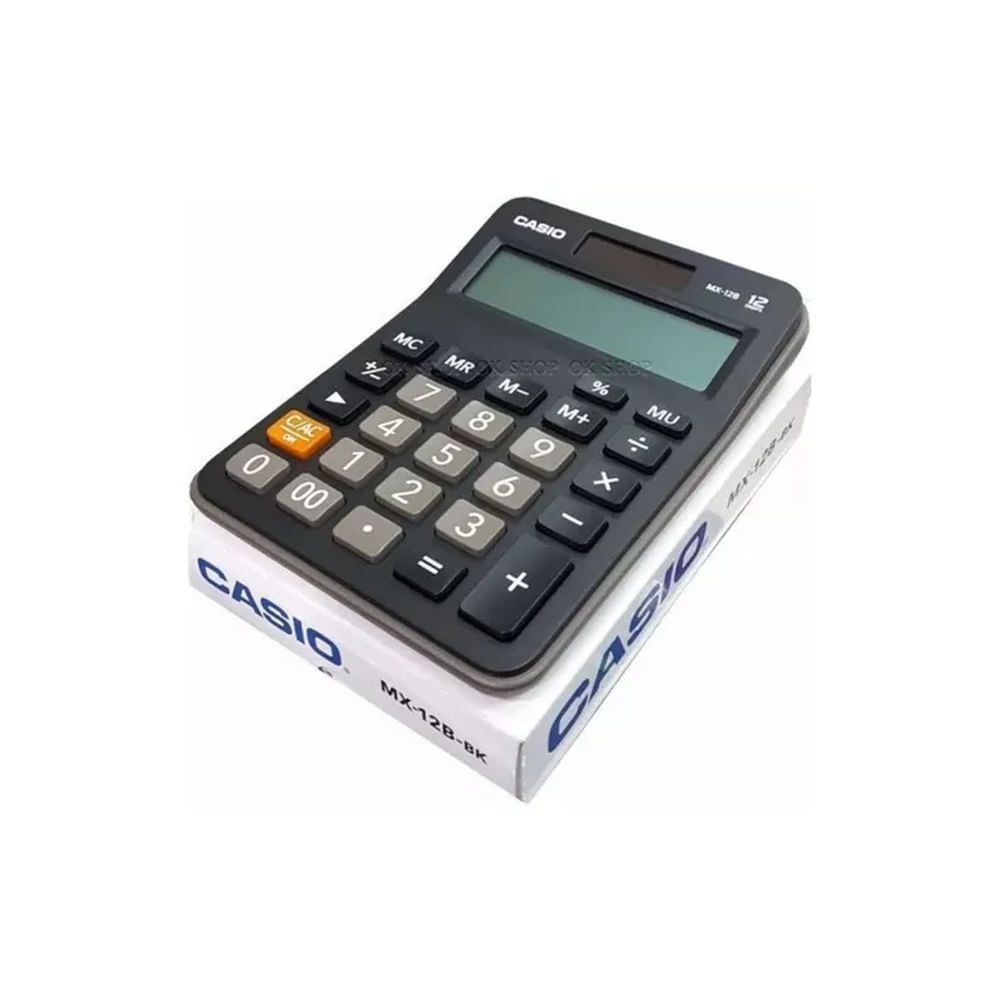 Calculadora Casio MX-12B Negro