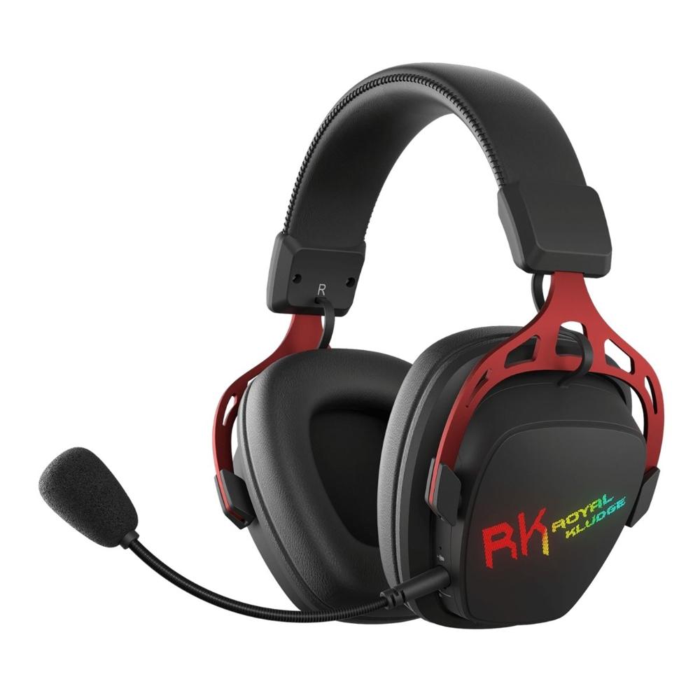 Audífono Royal Kludge RK HG103 Wireless RGB Sonido 7.1 - Black Ops