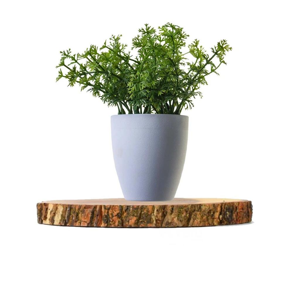 Propuesta circular de madera 33cm para decoracion de hogar en sala familiar Y+Papel Regalo