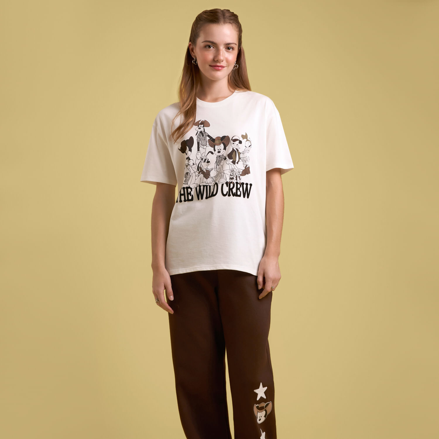Polo Mujer Crew Disney Manga Corta
