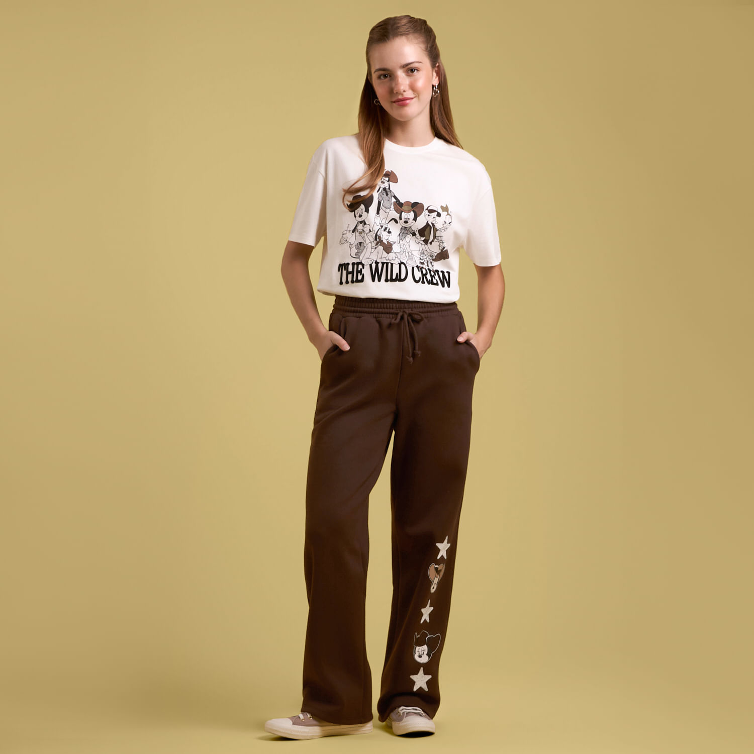 Pantalón De Buzo Mujer Country Disney