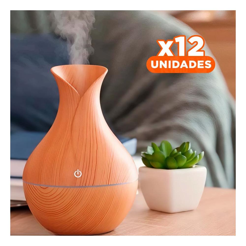 Pack12 Objeto Calido Aromatico Madera Claro para Decoracion Casa