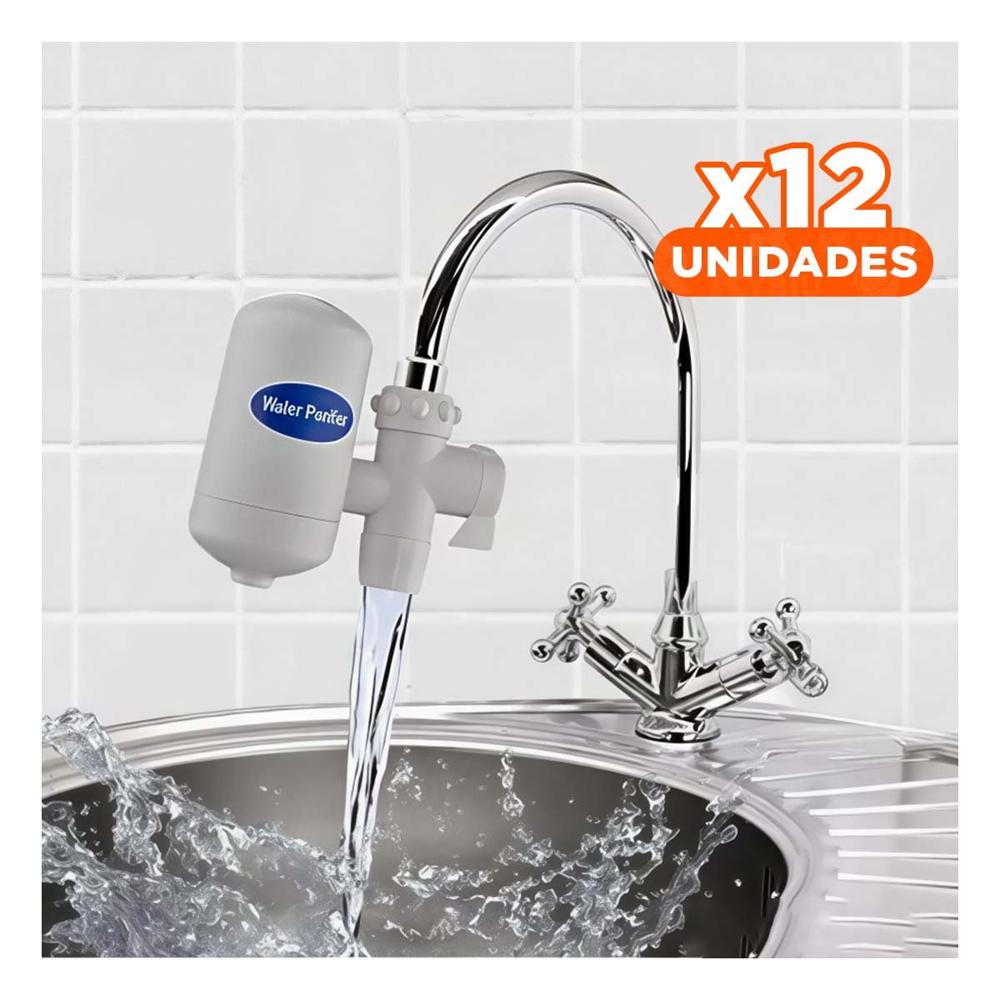 Pack12 Balance De Agua Blanco para Cocina con Filtrado Continuo