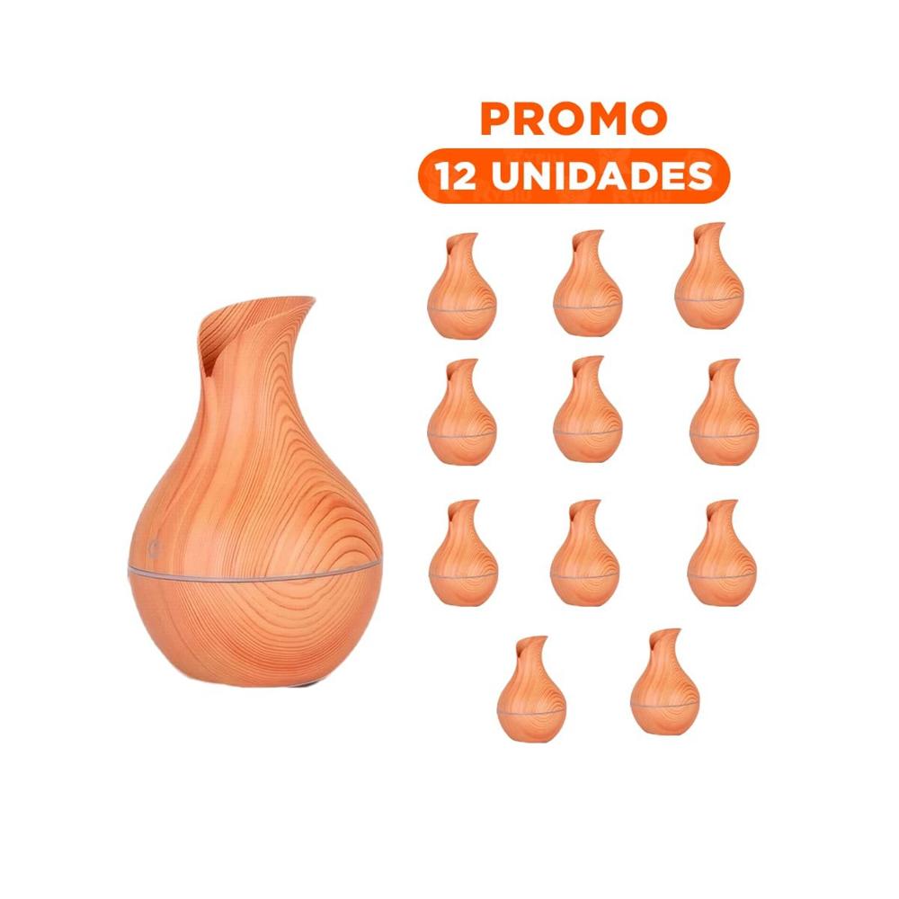 Pack12 Accesorio Decoracion Aromatico en Madera Claro para Ambiente Calido Y+Regalo Sticker