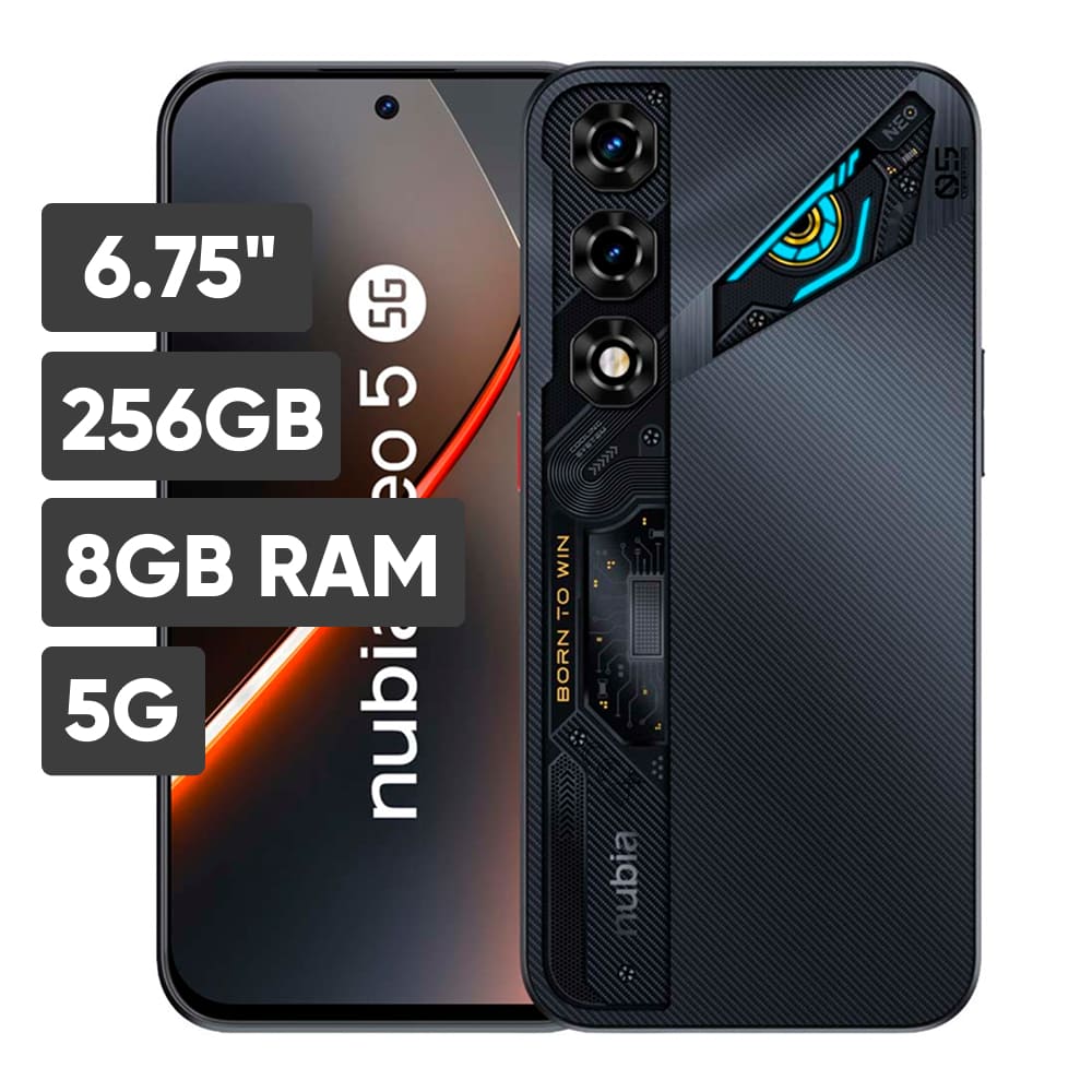 Smartphone ZTE Nubia Neo 5 6.75"" 8GB 256GB 50M+2M Black