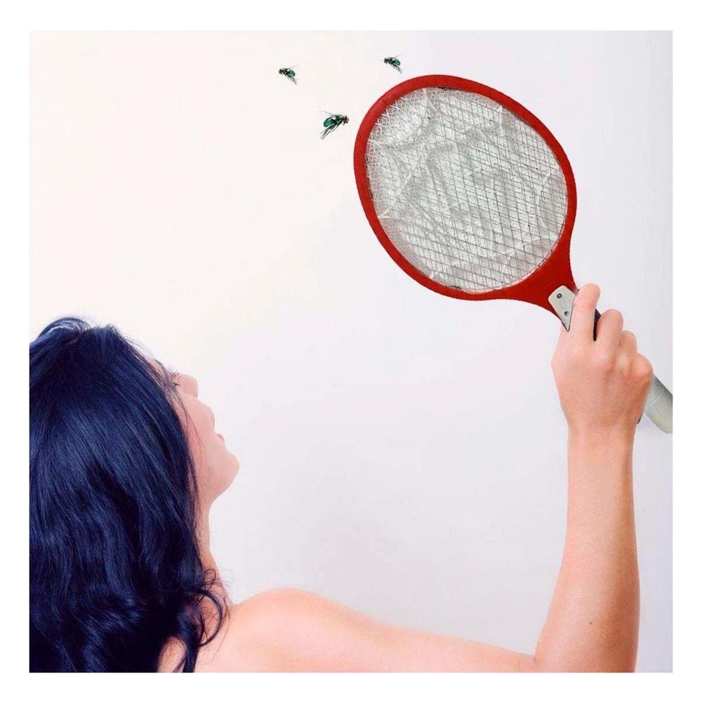 Aparato Mosquitera Manual con Diseño Seguro para Uso Diario Rojo Y+Regalo Sticker