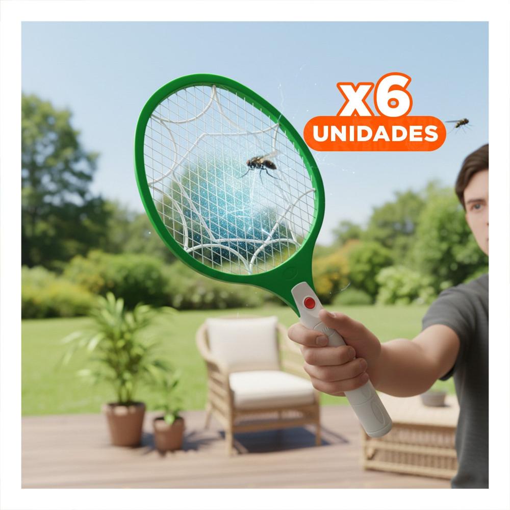Pack6 Marco Mosquitera Multifuncional para Dormitorio Oficina y Patio Verde Y+Regalo Sticker