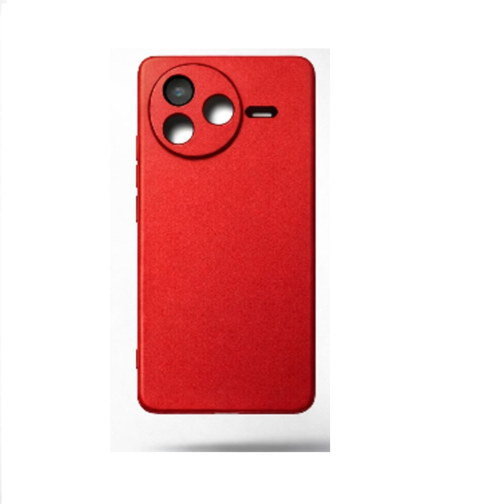 Case Silicona para Xiaomi Redmi Poco F7 Pro - ROJO