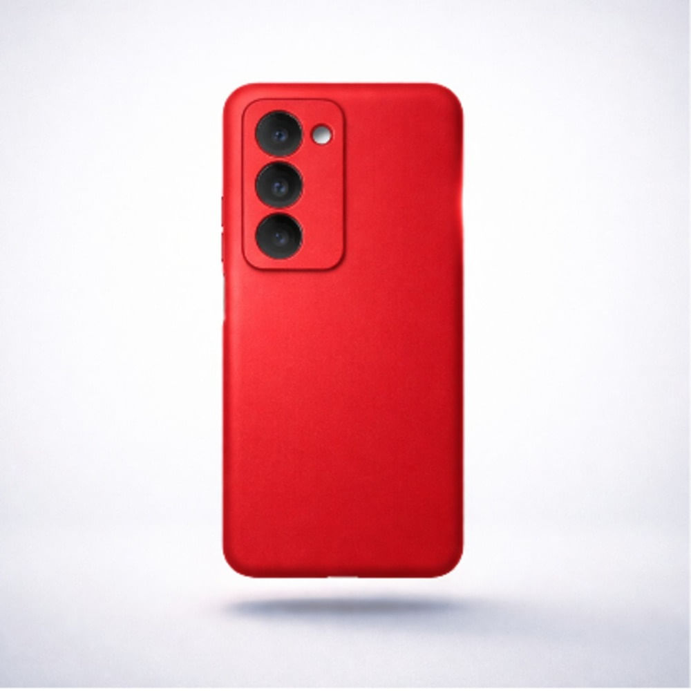 Case Silicona para Xiaomi Redmi 15 - ROJO