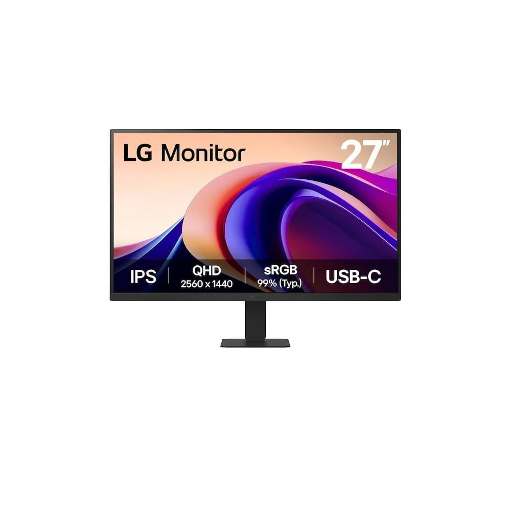 Monitor LG 27 Qhd Ips 100hz Con Hdr10 Usb Type-c  27u631a-b