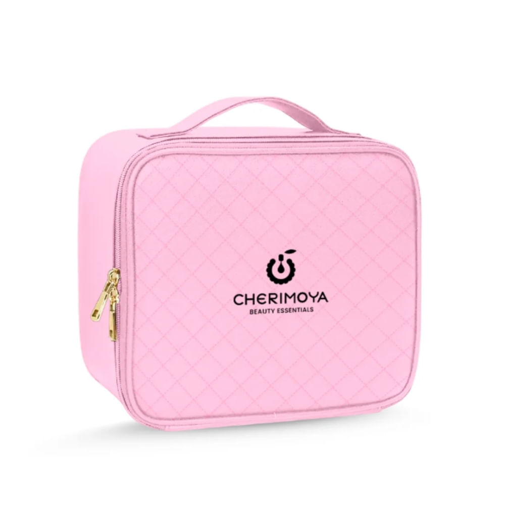 Mini Maletín De Maquillaje Con Espejo LED Táctil