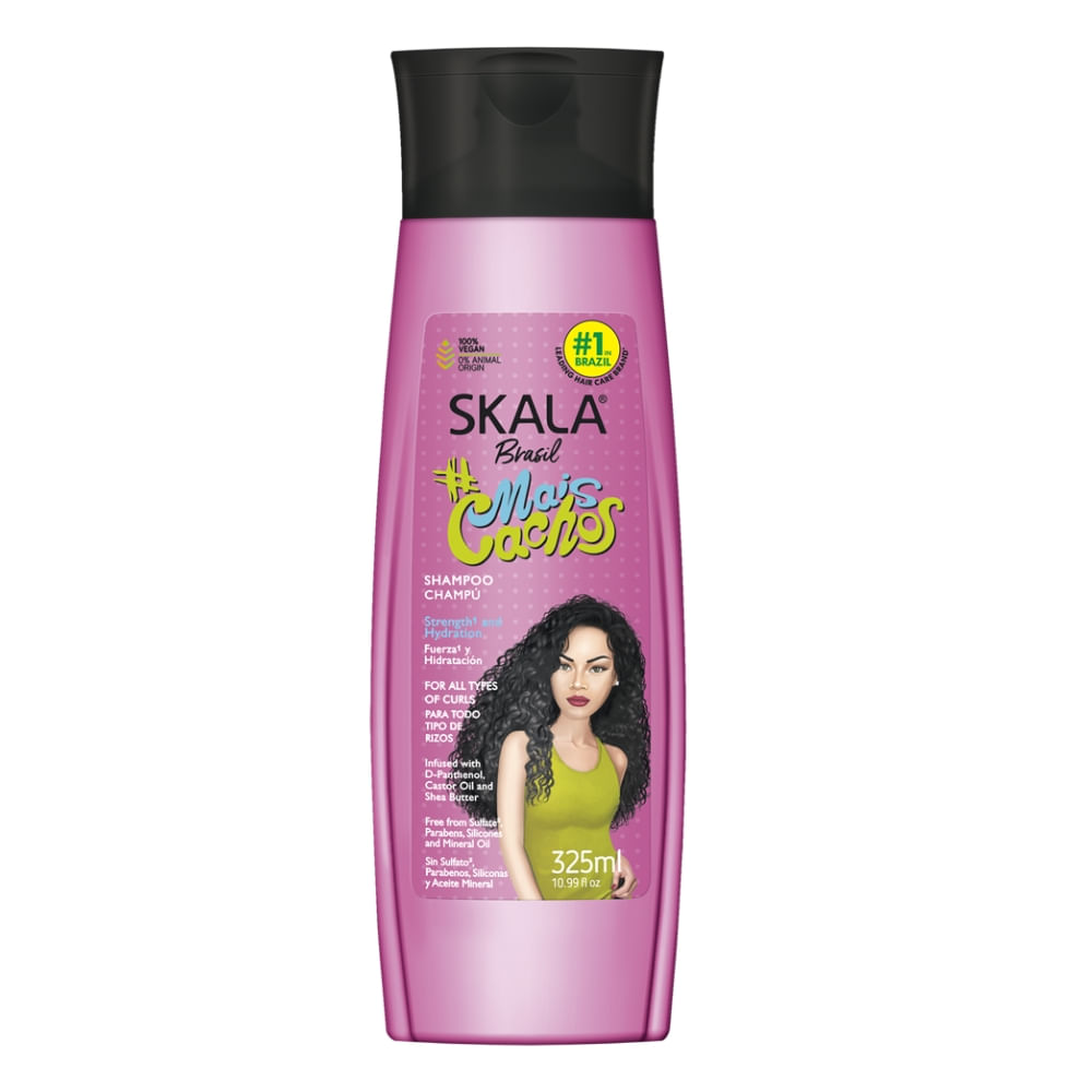 Shampoo paea Crespas Mais Cachos de 325ml