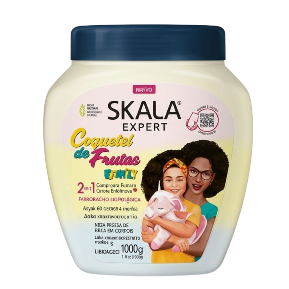 Mascarilla Capilar Coquetel de Frutas 2 en 1 de 1kg