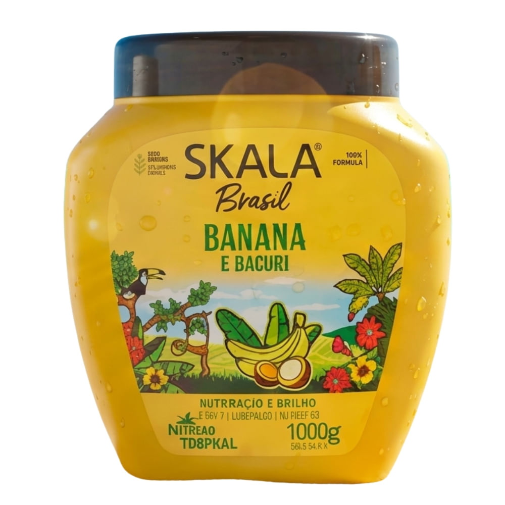 Mascarilla Capilar Nutrición Tropical Banana y Bacuri de 1kg