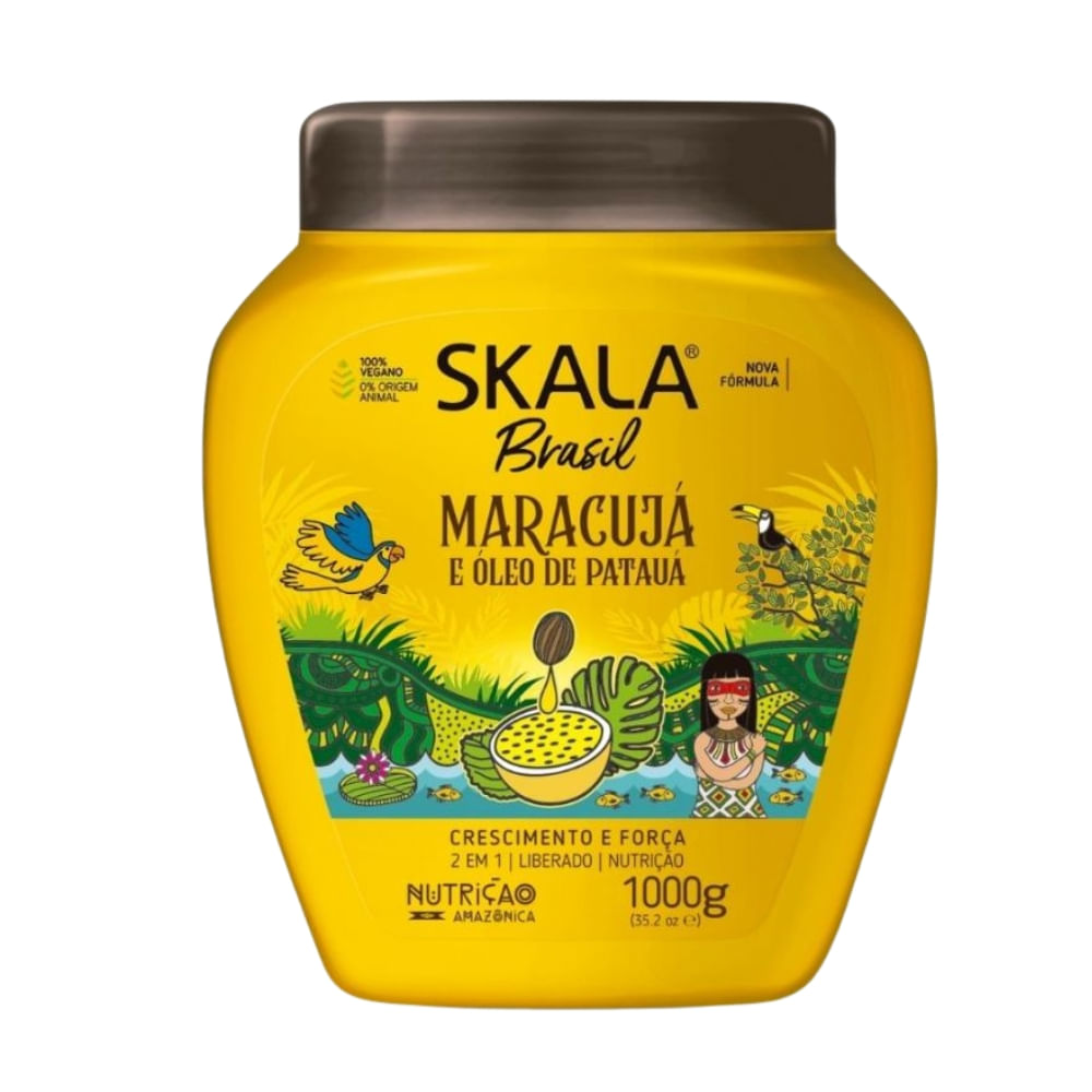 Mascarilla Hidratante Capilar Brasil Maracuyá de 1kg