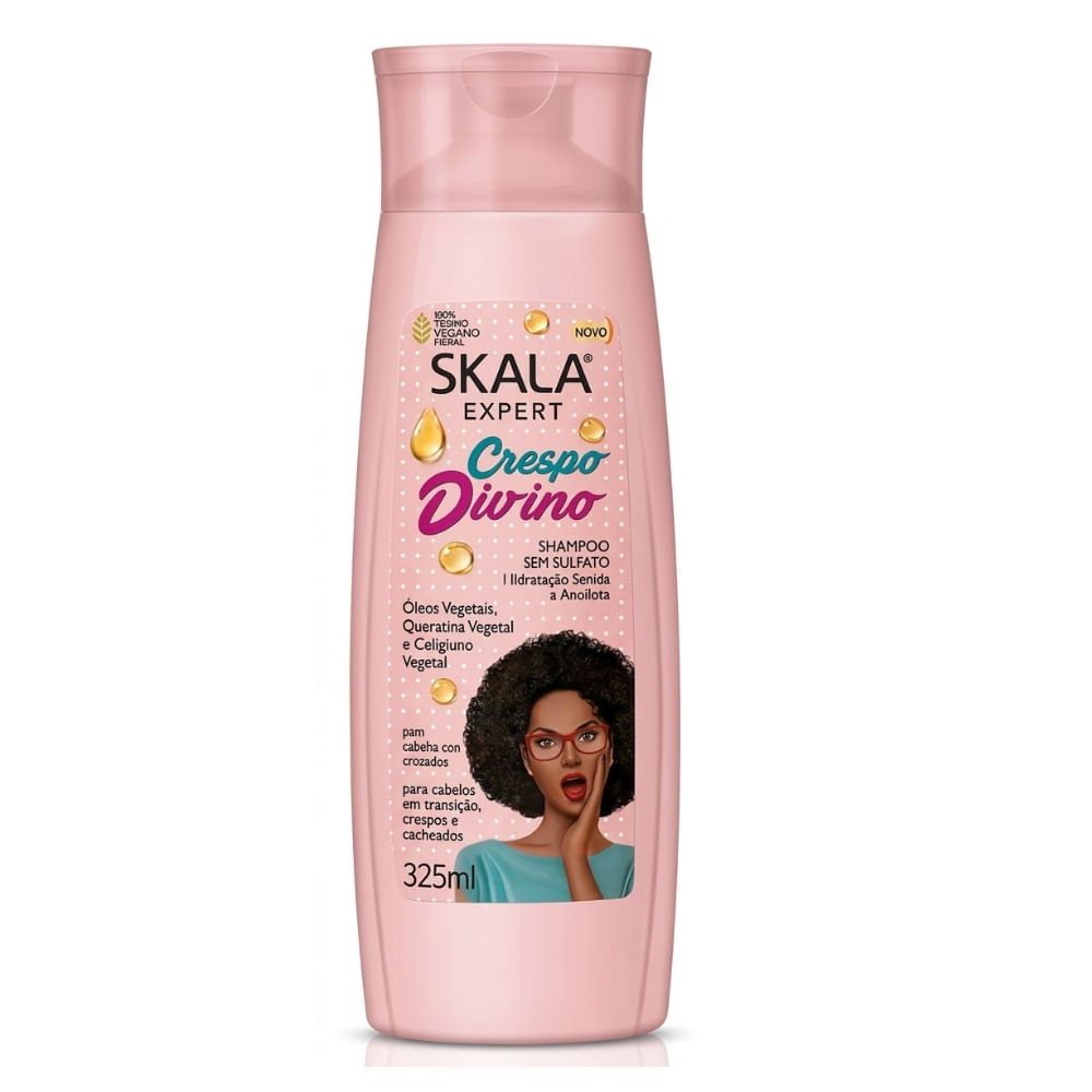Shampoo Hidratante Crespo Divino De 325ml