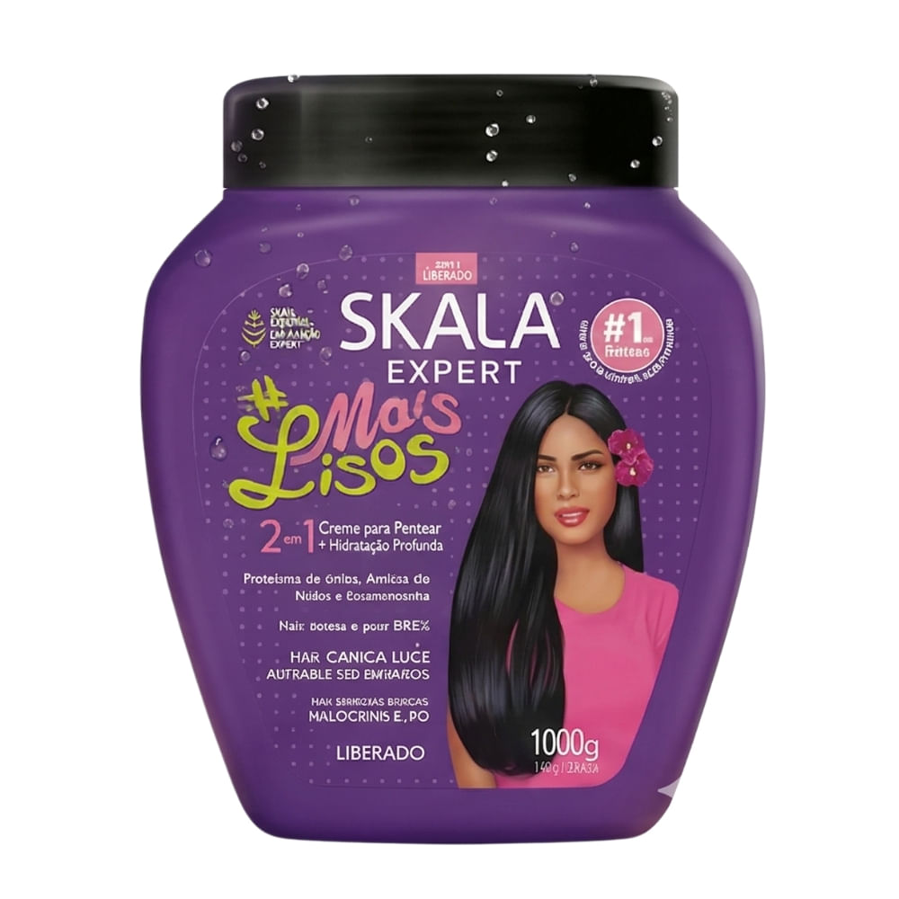 Mascara Capilar Mais Lisos 2 en 1 de 1kg