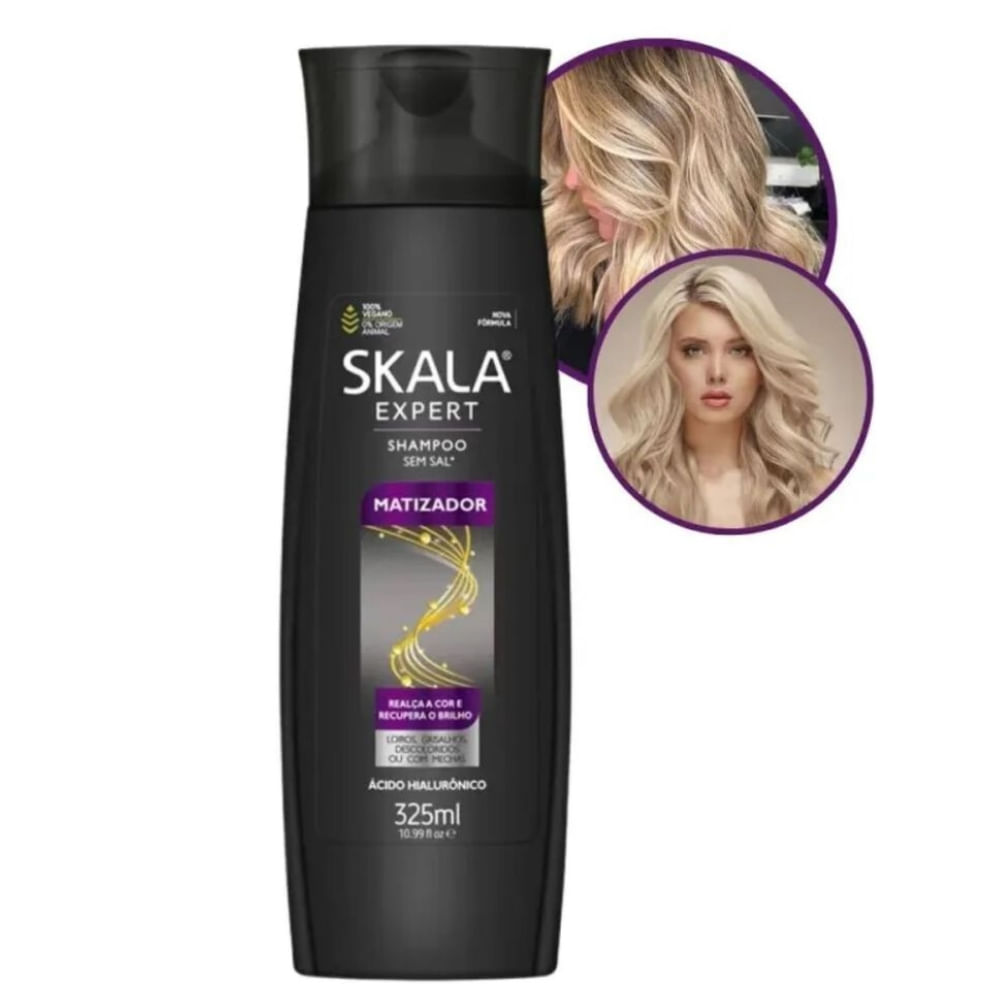 Shampo Matizador con Acido Hialuronico de 325ml