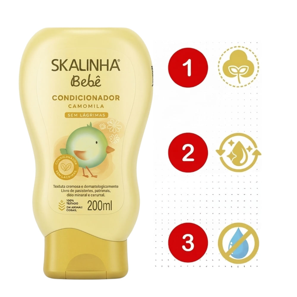 Acondicionador de Manzanilla para Bebés de 200ml