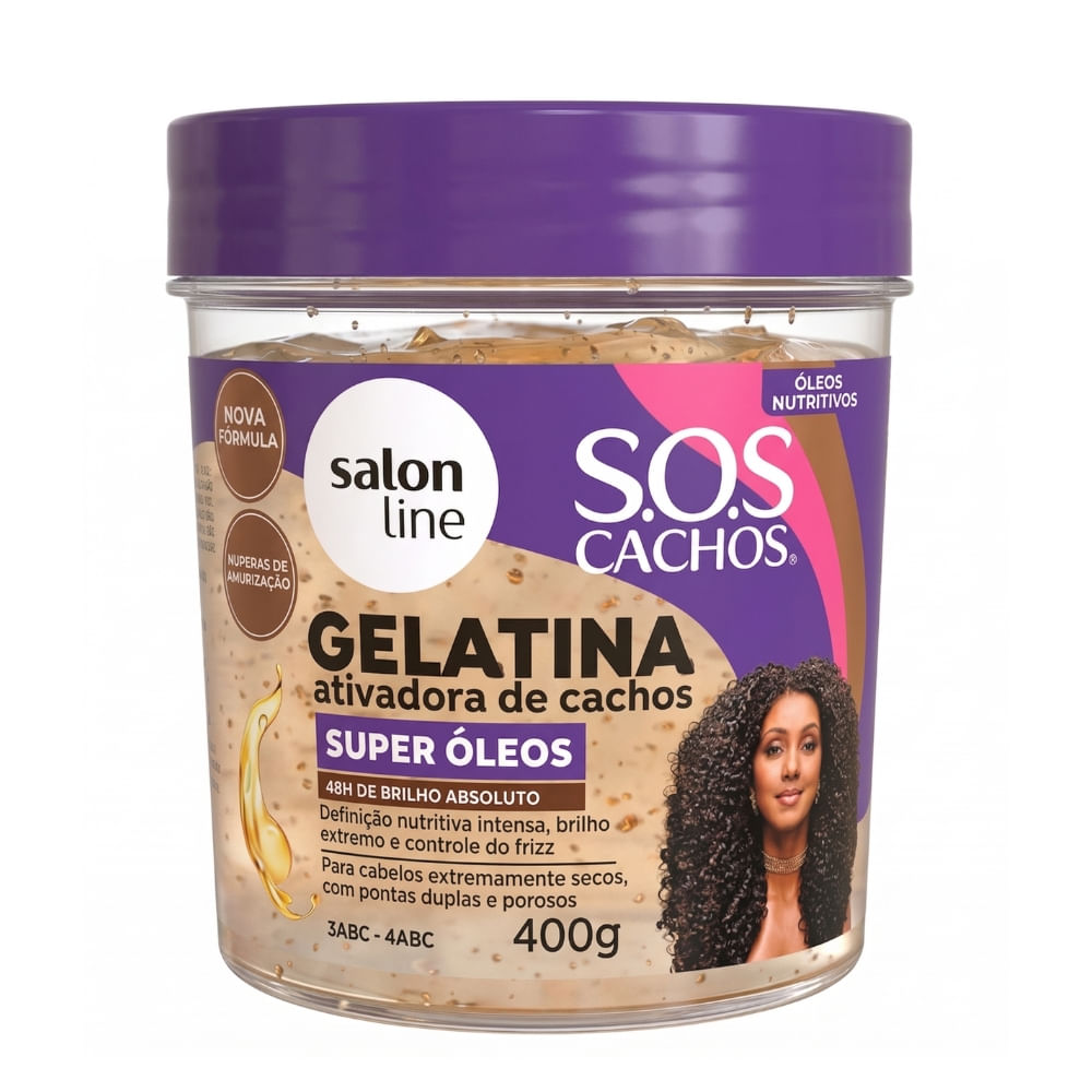 Gelatina Activadora para Rizos Super Oleos de 400g